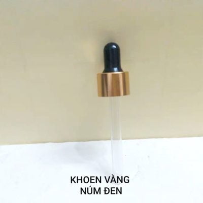 Khoen vàng núm đen